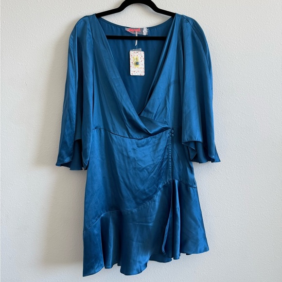 NWT Free People Strike A Pose Mini Dress - Picture 2 of 6